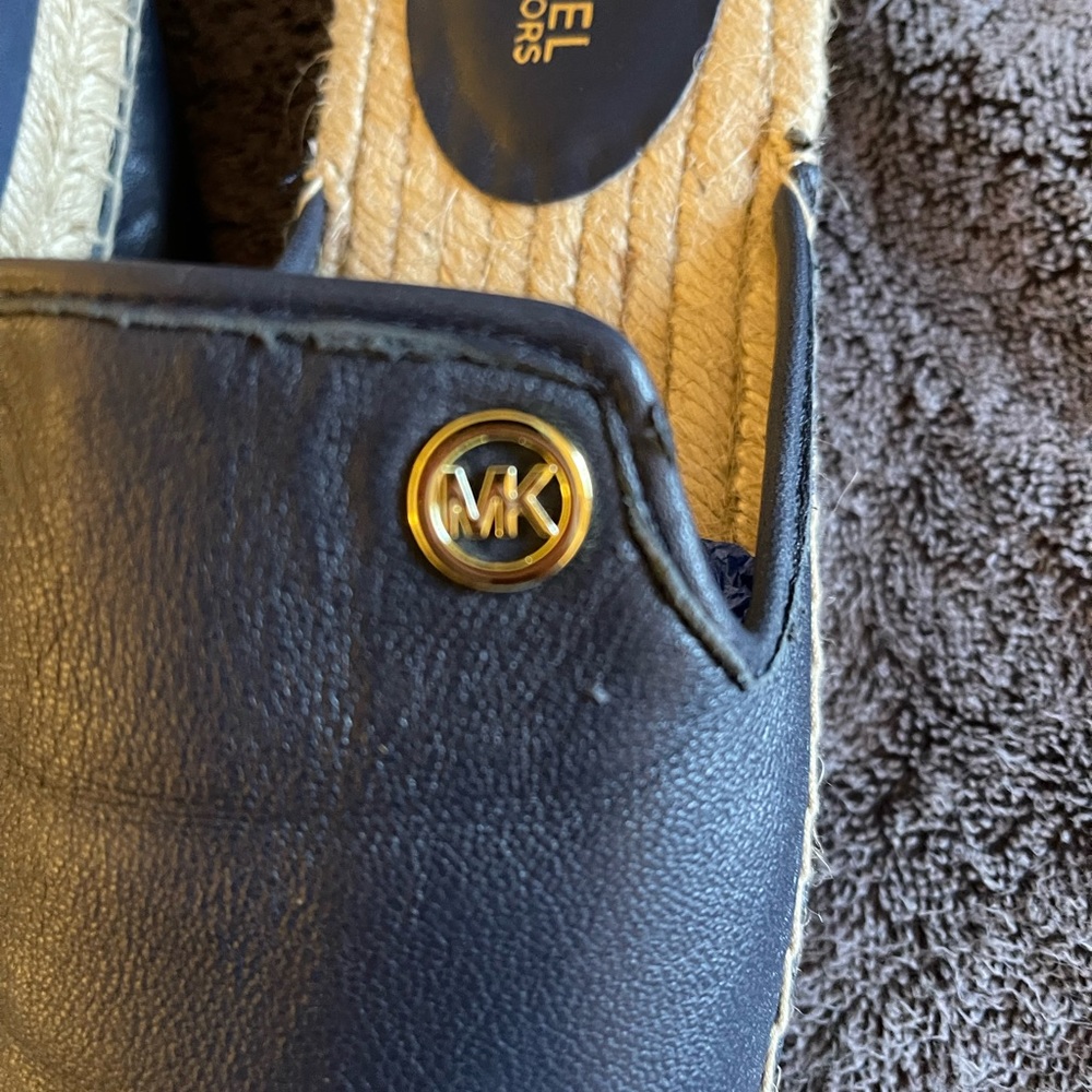 Michael Kors Mules. Navy
